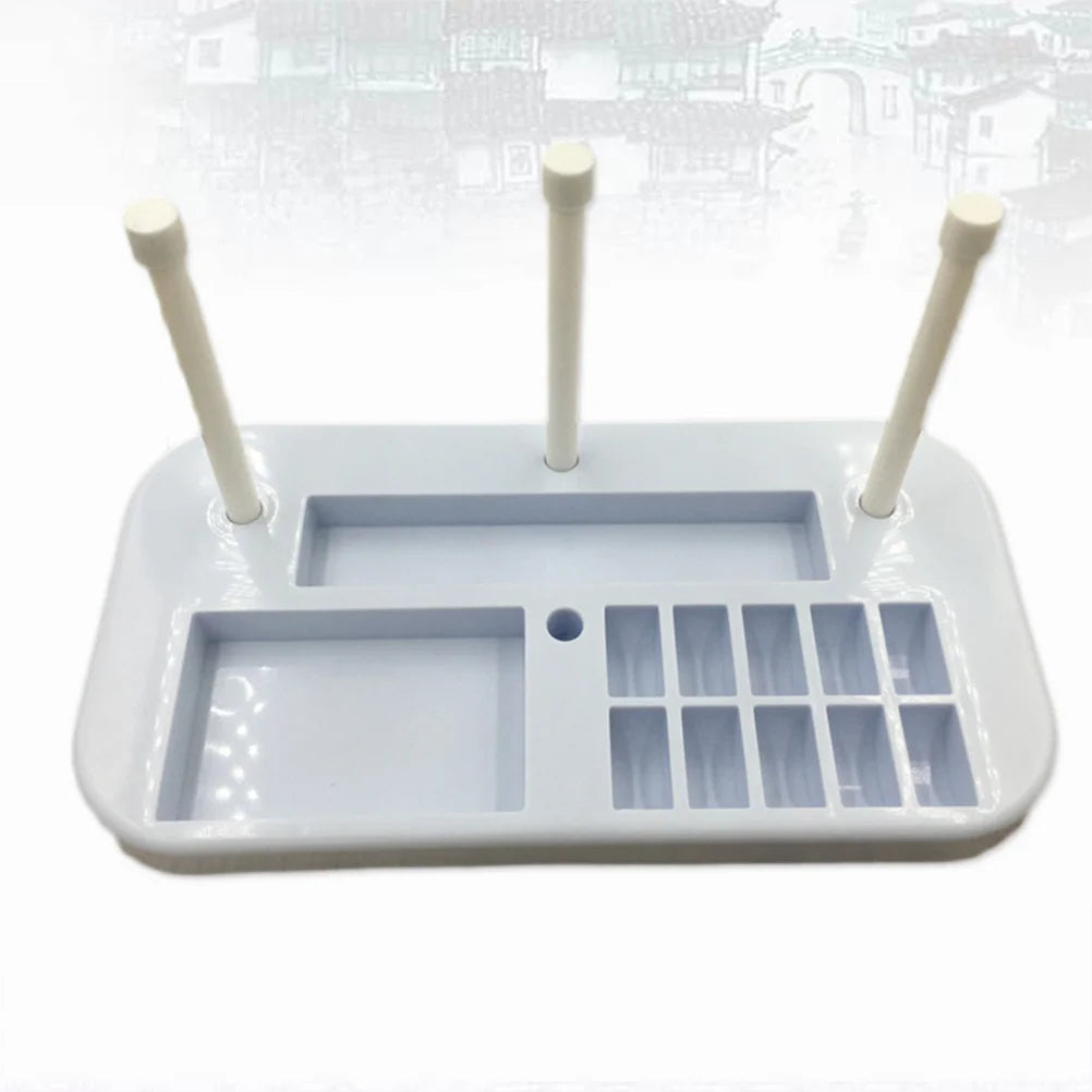 ThreadyStand – Metallic 3-Spool Sewing Machine Thread Stand