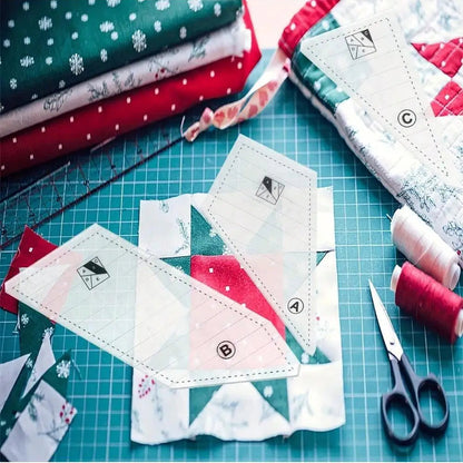 QuiltFormy – 5-Piece Acrylic Quilting Template Set