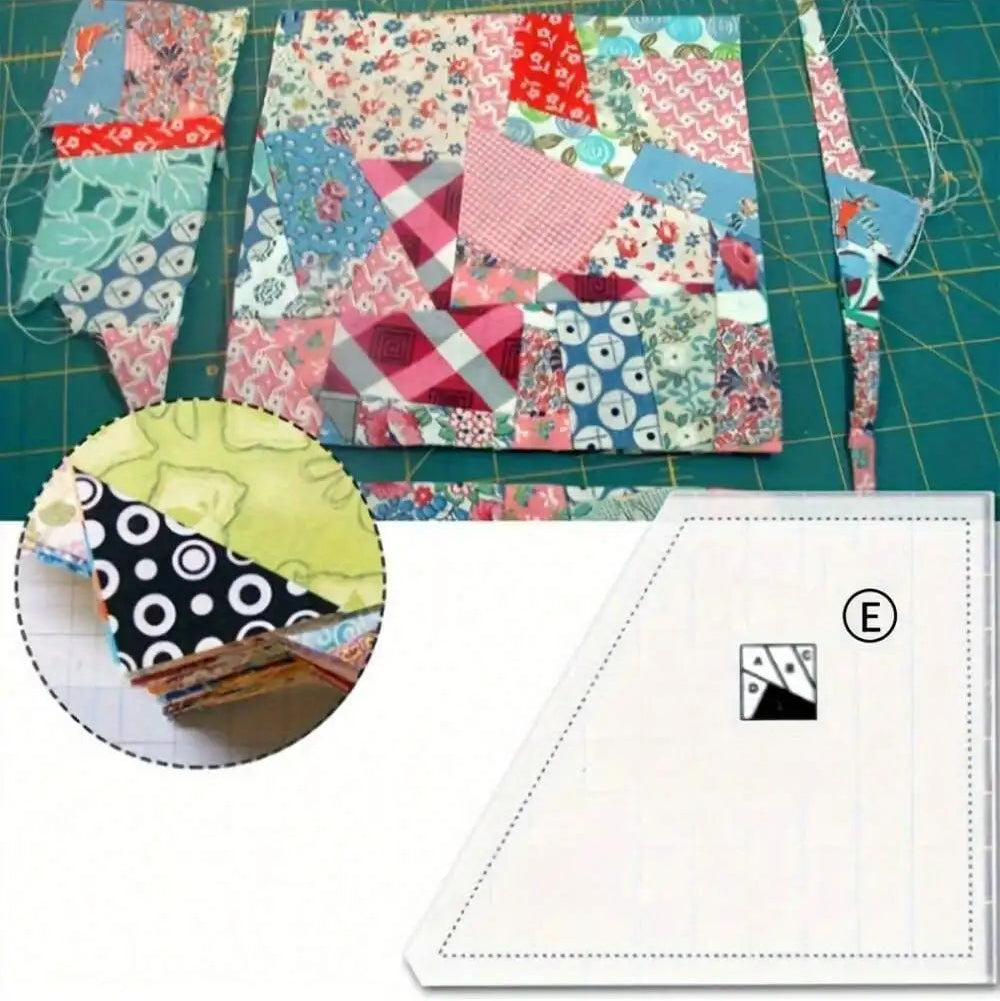 QuiltFormy – 5-Piece Acrylic Quilting Template Set