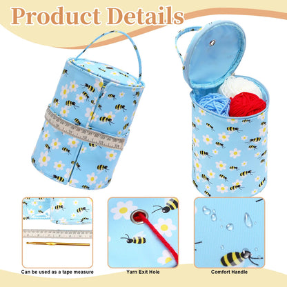 YarnBag – Portable Crochet & Knitting Storage Bag