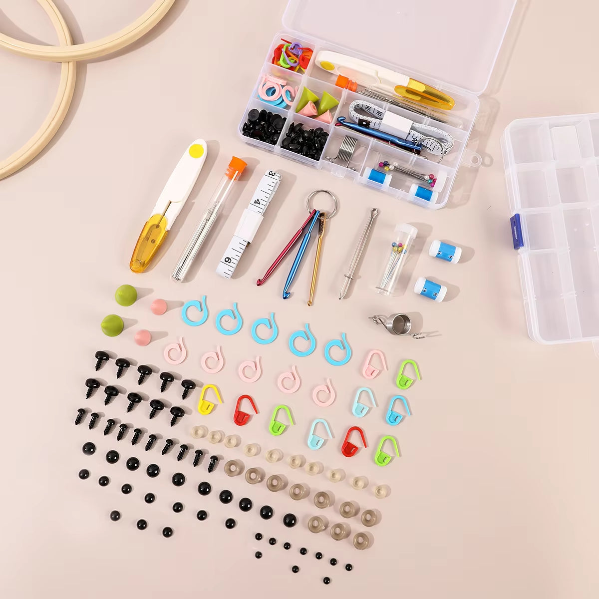 LoopyCraft – 103-Piece Sewing & Crochet Accessories Tool Kit
