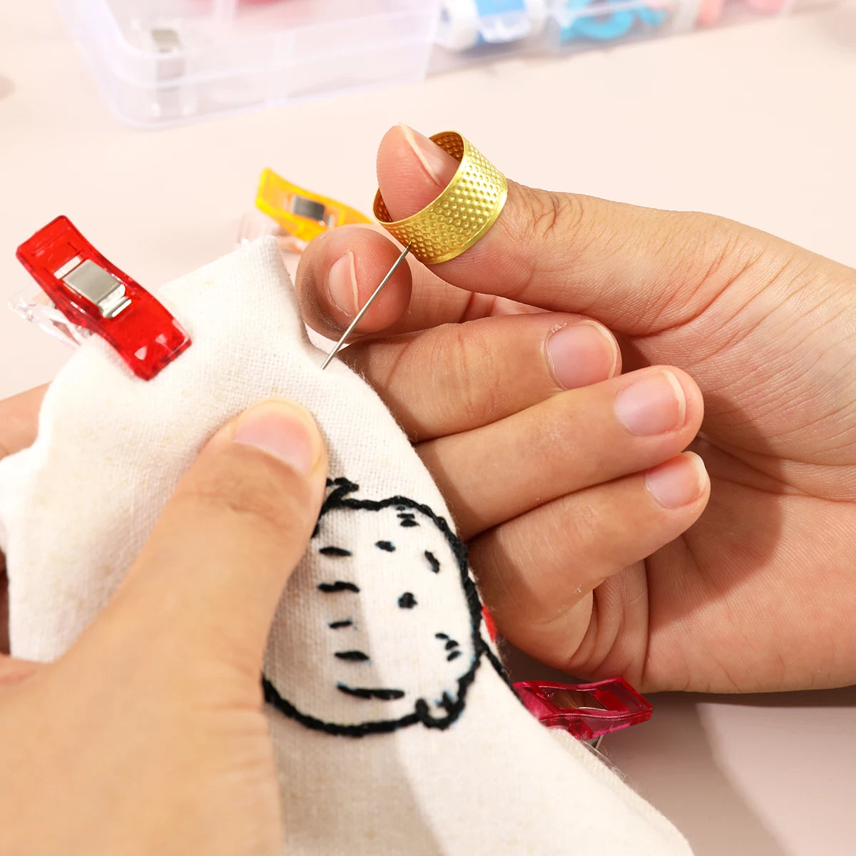 LoopyCraft – 103-Piece Sewing & Crochet Accessories Tool Kit