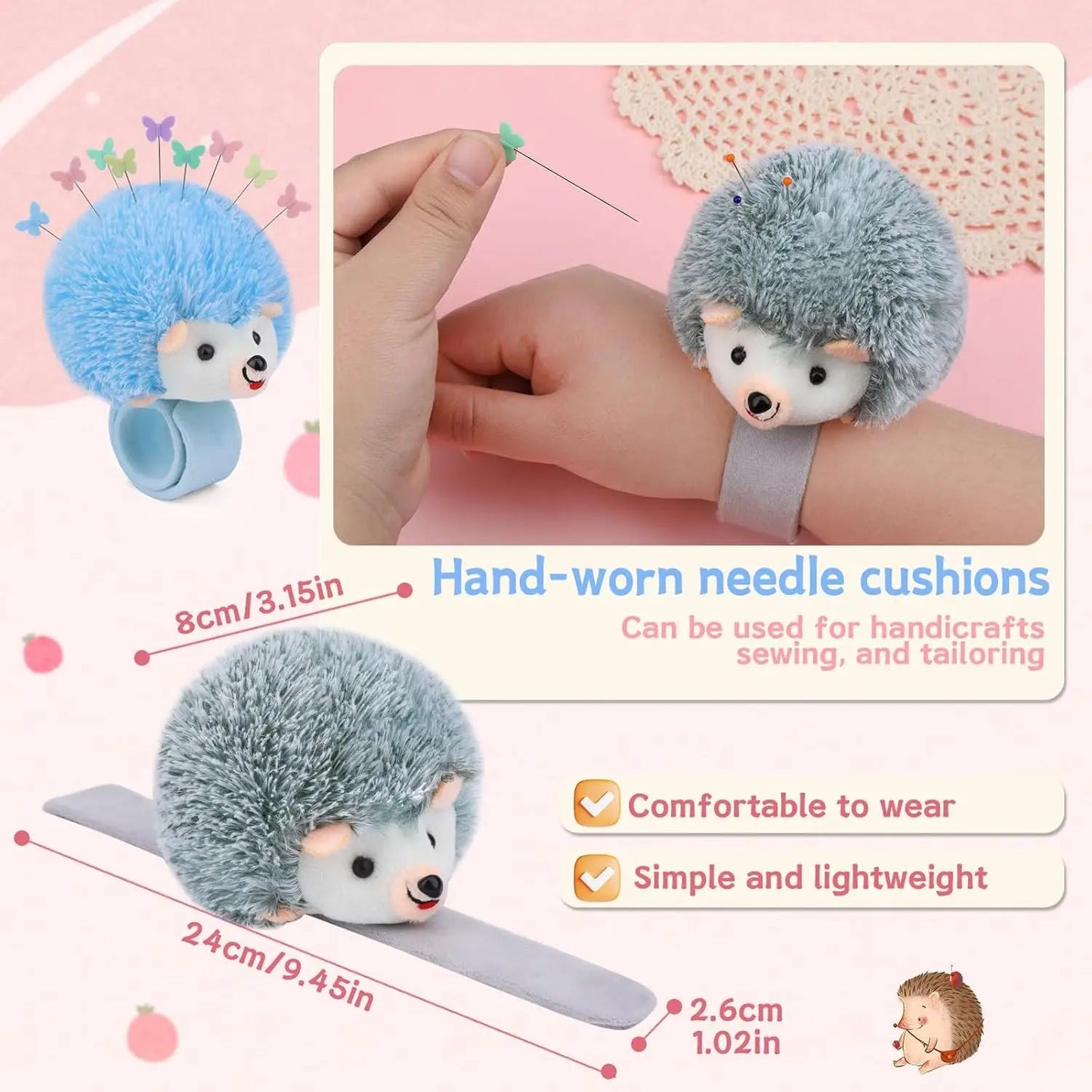 WristPin – Wrist Pin Cushion for Sewing & Quilting