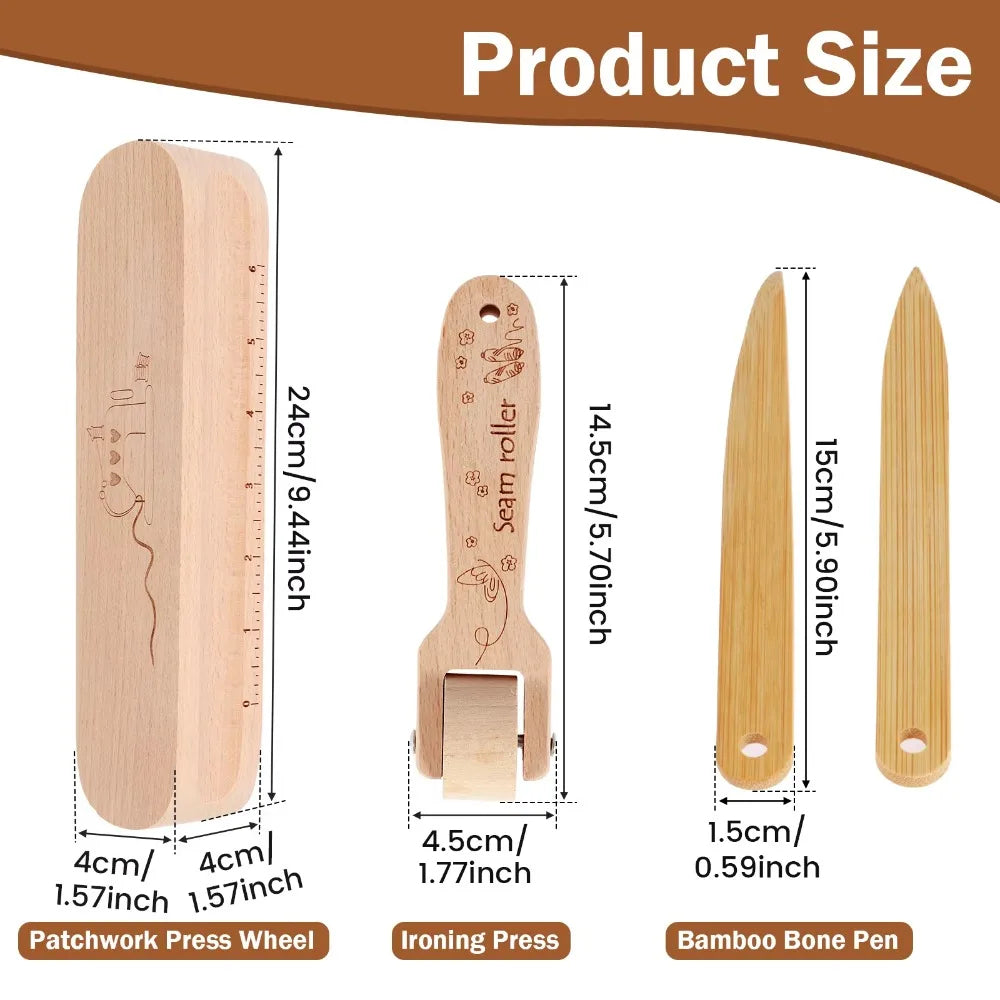 PressWood – Hardwood Tailor’s Clapper & Seam Press Tool