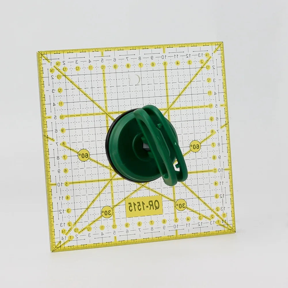 Grippy – Colorful Suction Cup Ruler Handle for Quilting & Sewing