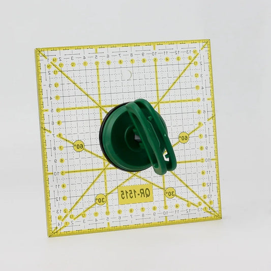 Grippy – Colorful Suction Cup Ruler Handle for Quilting & Sewing