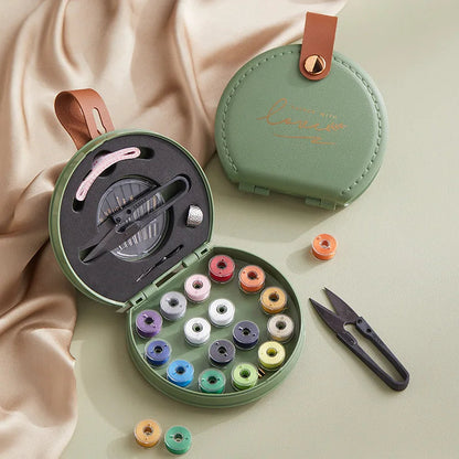 StitchAurora – Light Luxury Portable Sewing Box Set