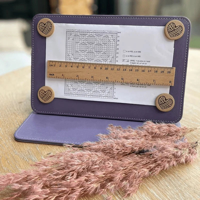 PatternKnit – Knitting & Crochet Chart Holder Tool