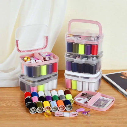 SewGroup – Large Multi-Function Portable Sewing Box Set