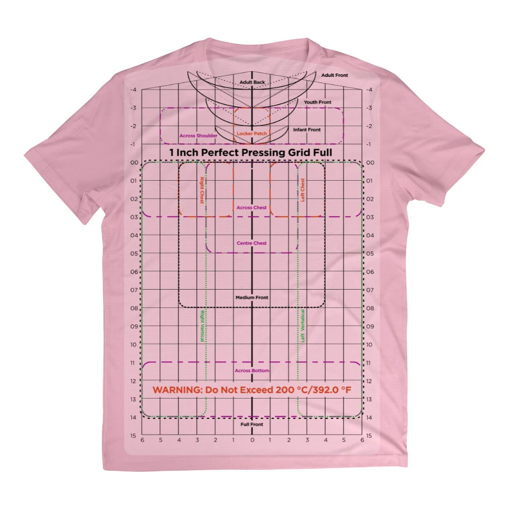 VinylShirt – 2-Piece Heat Press T-Shirt Alignment Ruler Set