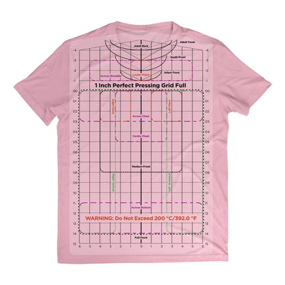 VinylShirt – 2-Piece Heat Press T-Shirt Alignment Ruler Set
