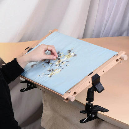 SewPivot – 2-Piece 360° Rotating Sewing Holder Clip Set