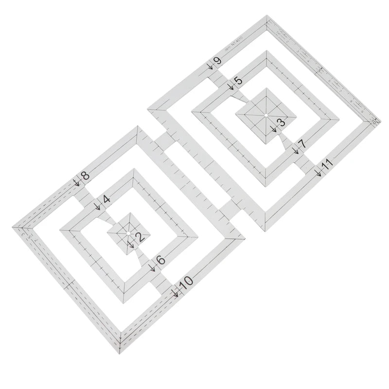 CraftSquares – Handmade Quilting & Fabric Scale Ruler