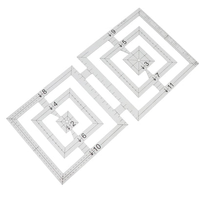 CraftSquares – Handmade Quilting & Fabric Scale Ruler